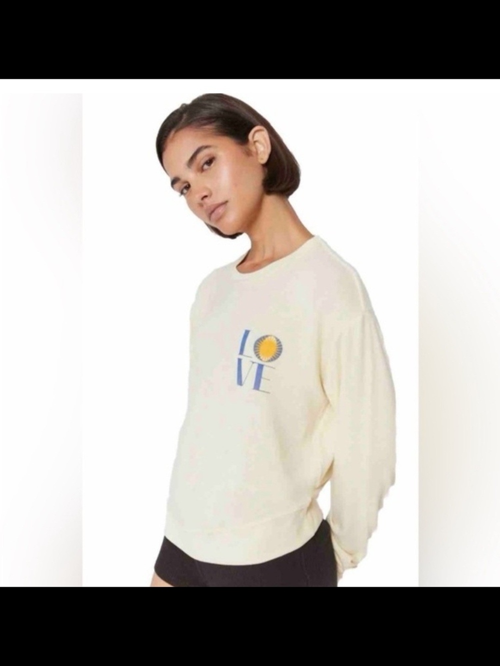 Spiritual Gangster Savasana Love Crewneck Sweatshirt Size Medium - Picture 3 of 6